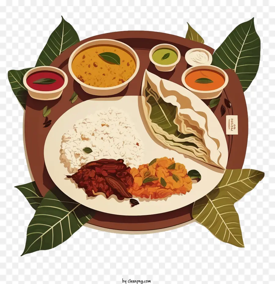 Onam Sadhya，Repas Traditionnel PNG