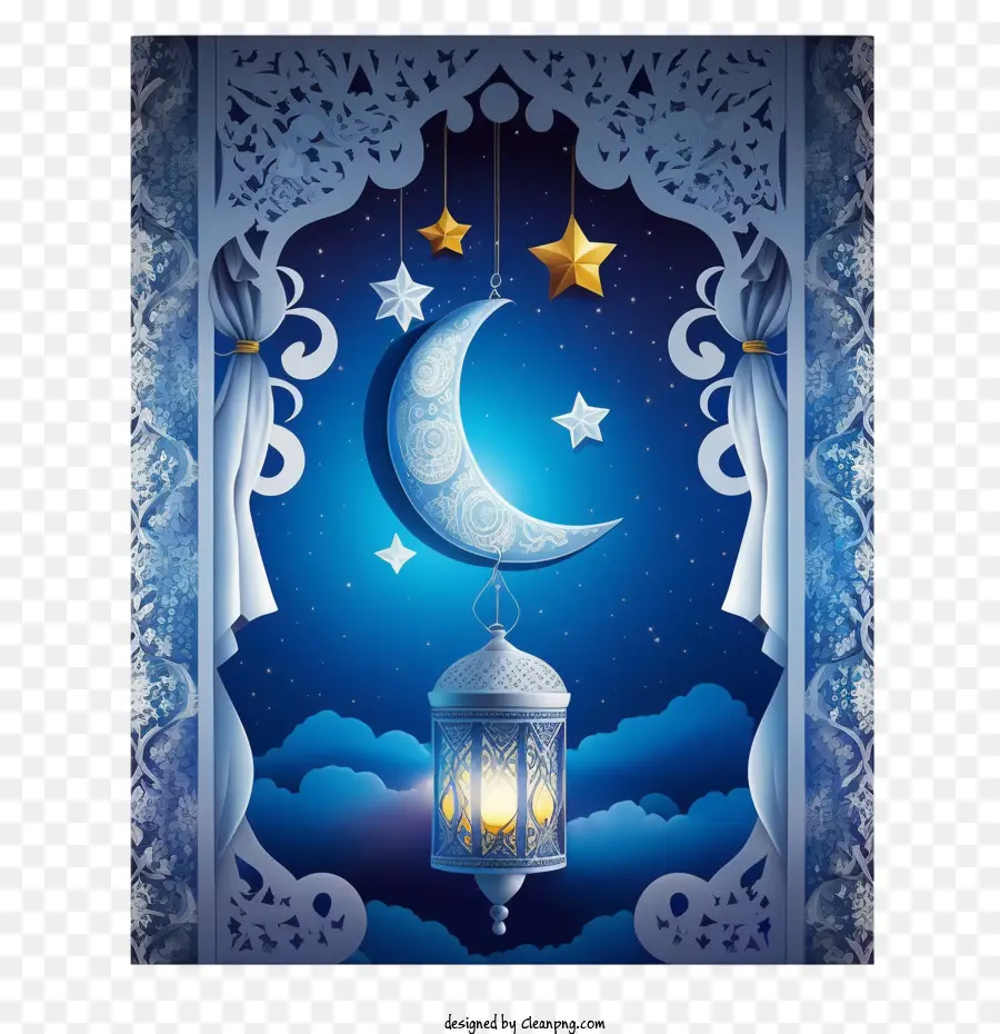 Croissant De Lune，Ramadan Kareem PNG