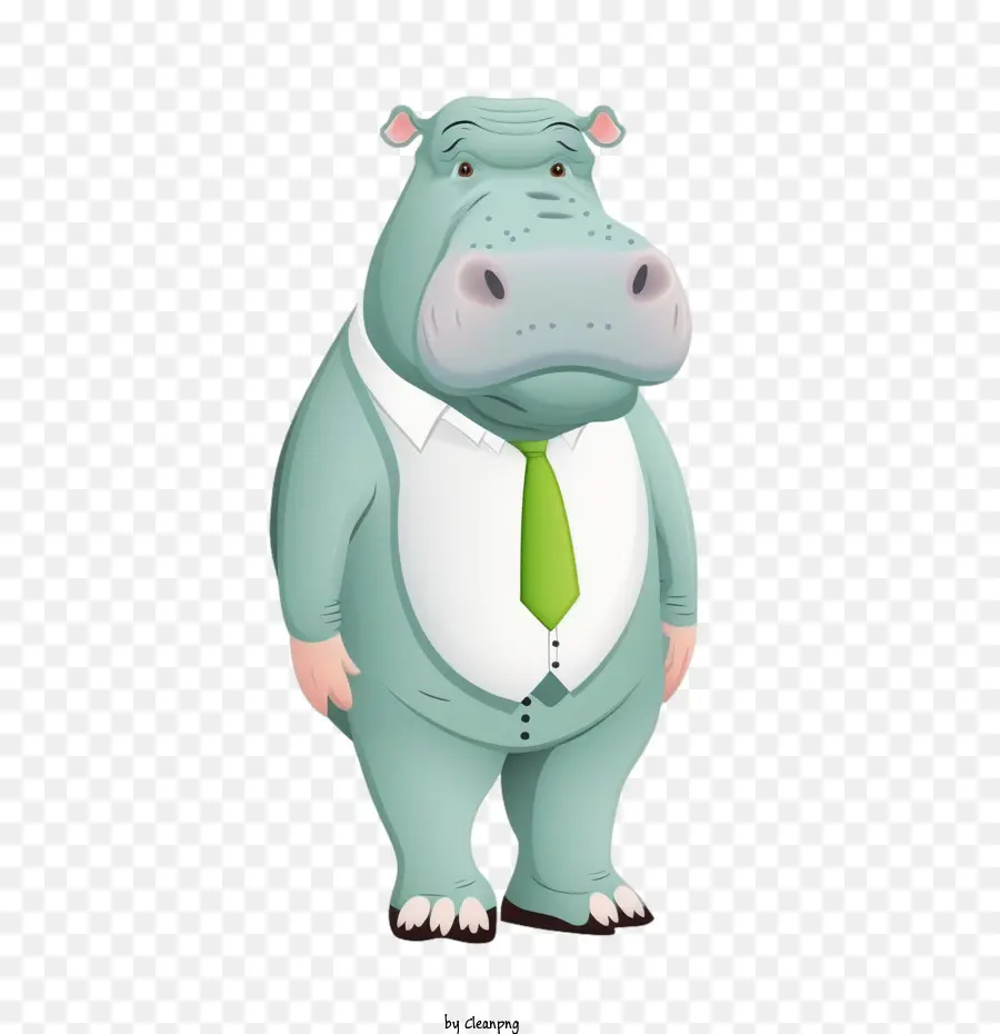 Mignon Hippo，Mascotte D'hippo PNG
