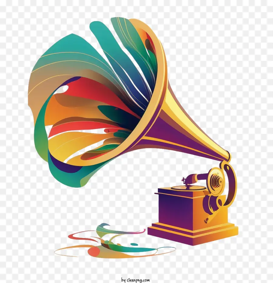 Note De Musique，Gramophone PNG