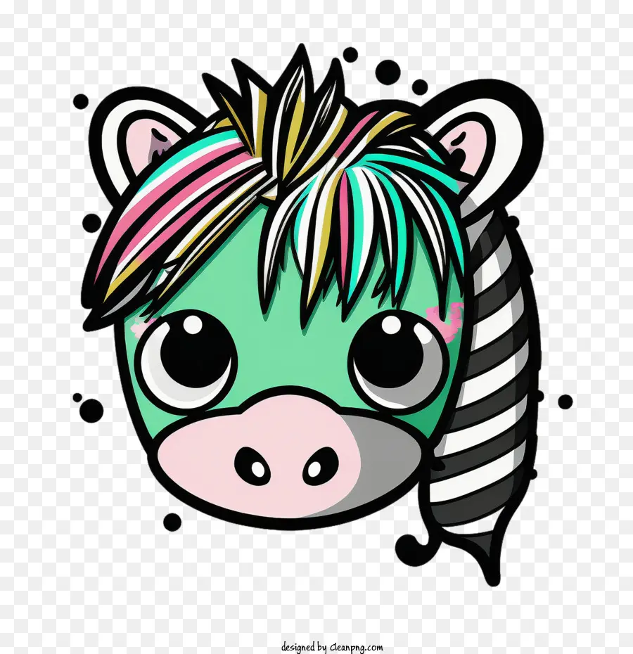 Dessin Animé Zebra，Zèbre PNG