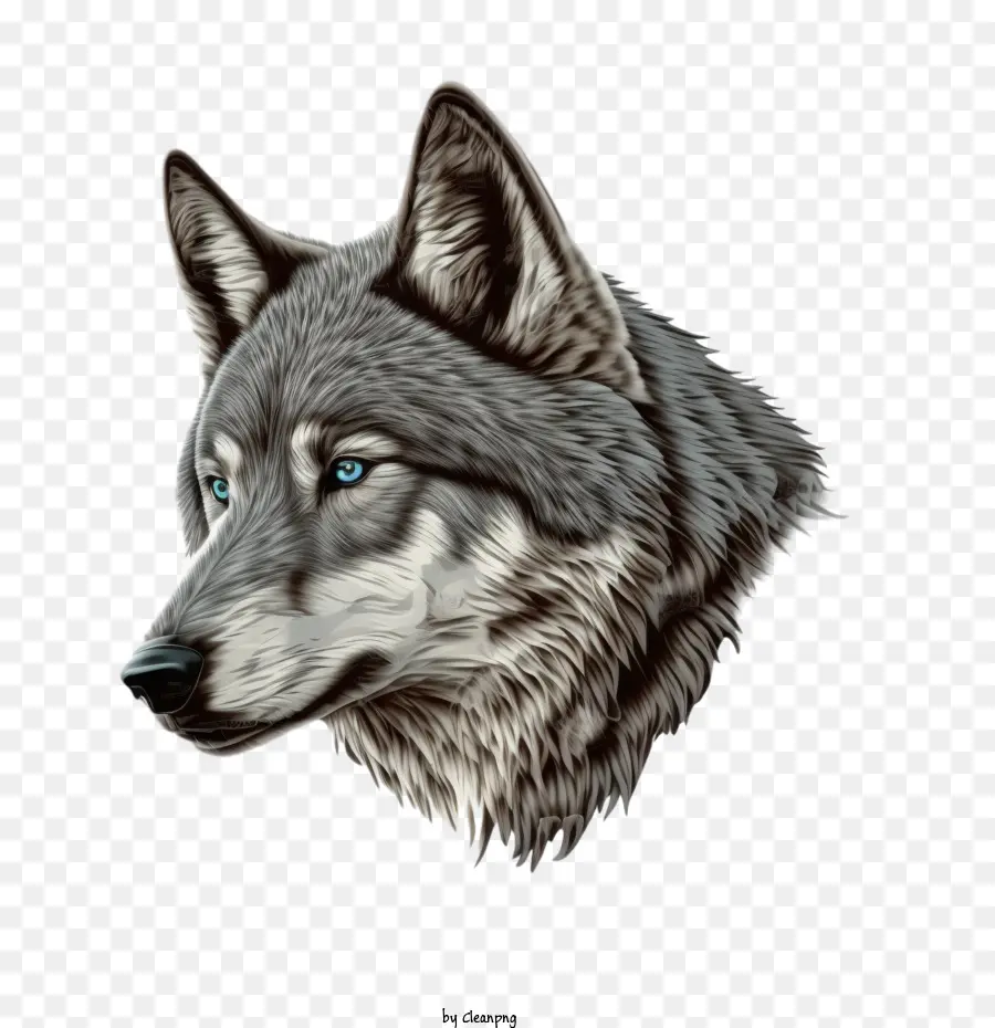 Loup，Tête De Loup PNG