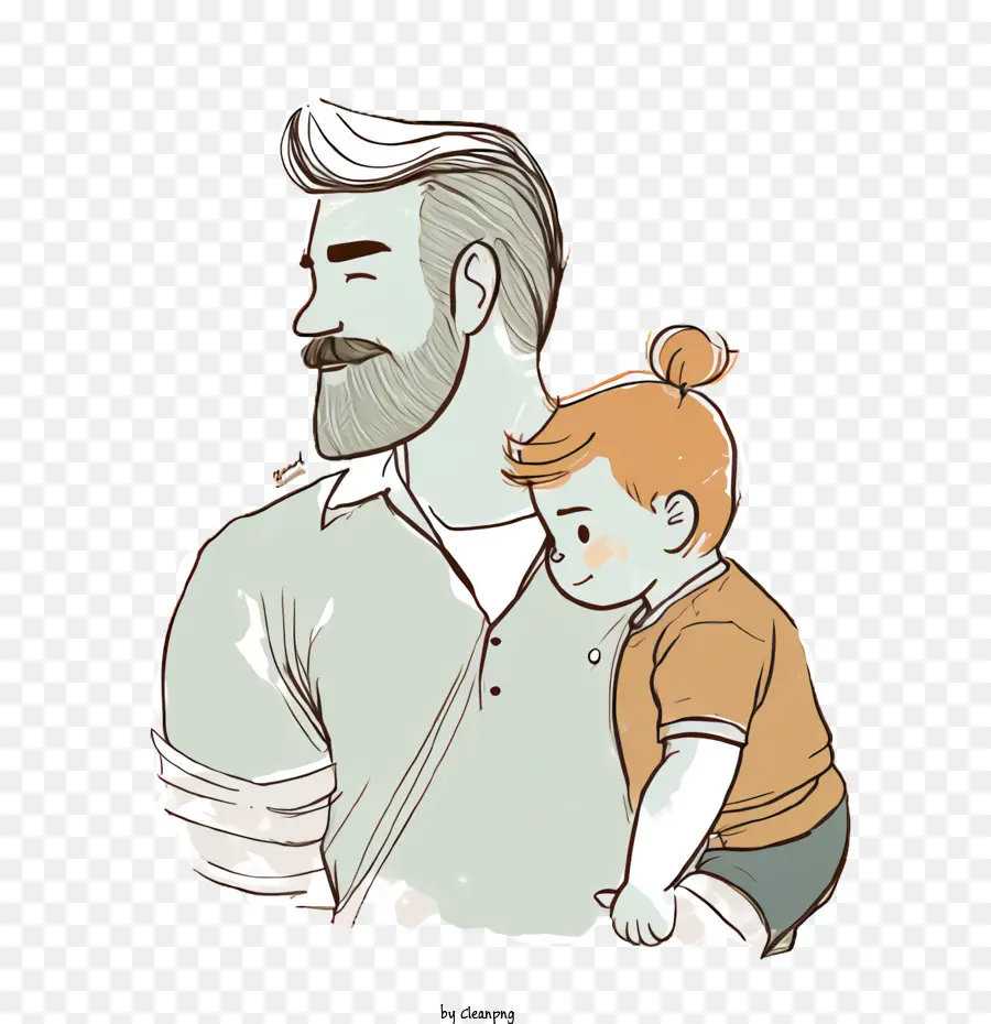 Père Et Enfant，Le Père Et L'enfant PNG