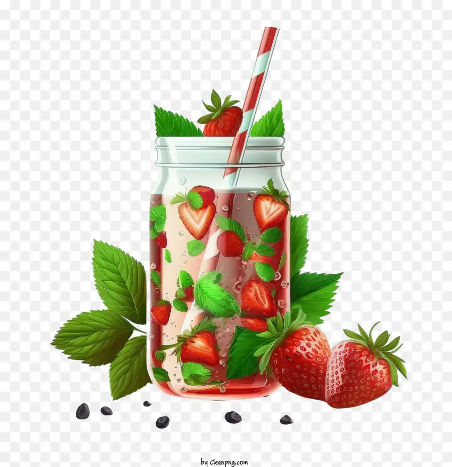 Fraise，Jus De Fraise PNG