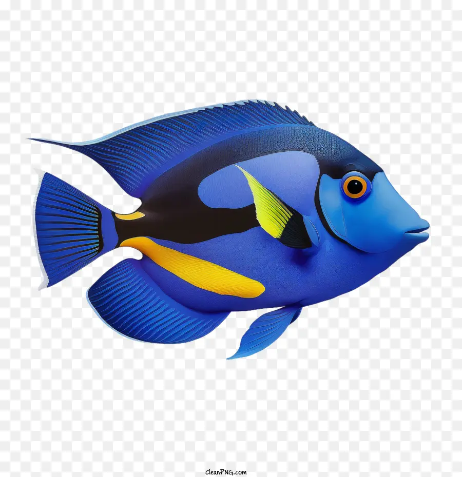 Dessin Animé De Poissons，Fish Tang Blue PNG