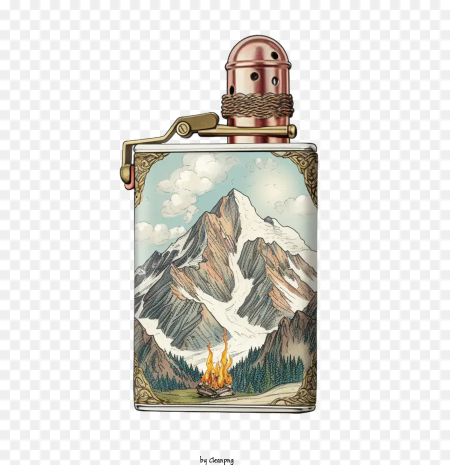 Montagne En Briquet，Briquet De Montagne PNG