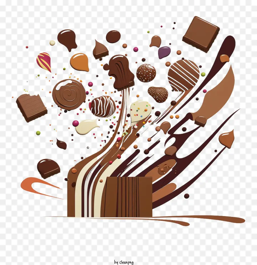 Journée Internationale Du Chocolat，Chocolat PNG
