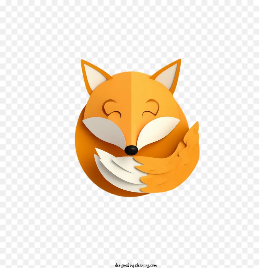 Renard Mignon，Renard Emoji PNG