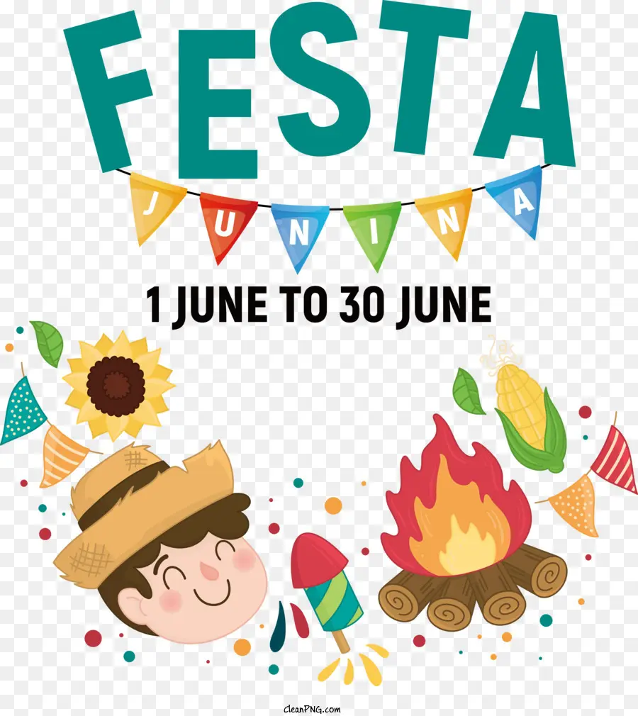 Fête Junina，Feu PNG