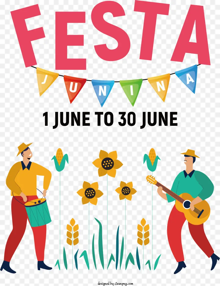 Fête Junina，Musiciens PNG