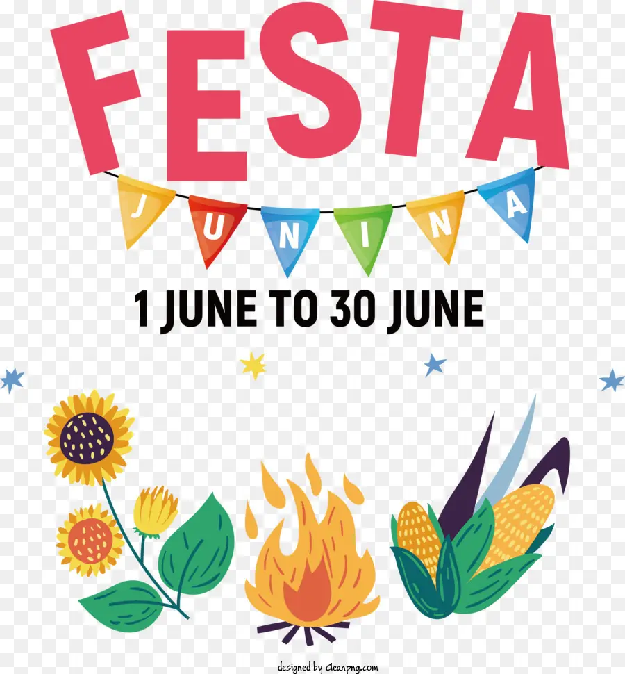 Fête Junina，Feu PNG