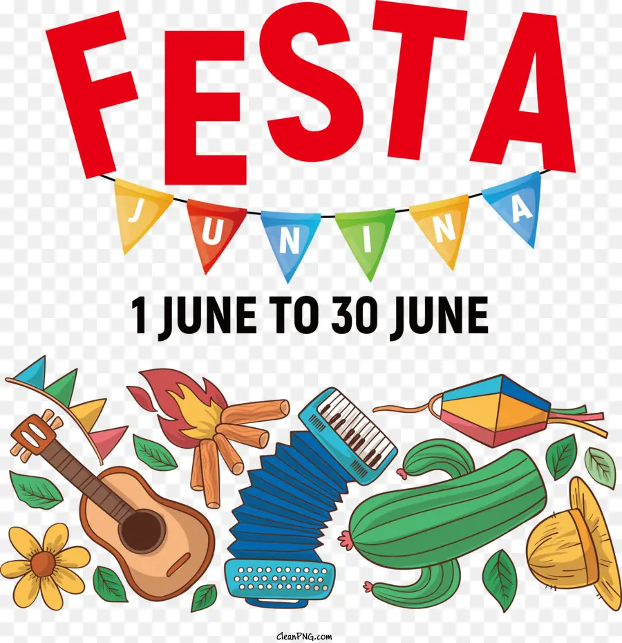 Fête Junina，Instruments PNG