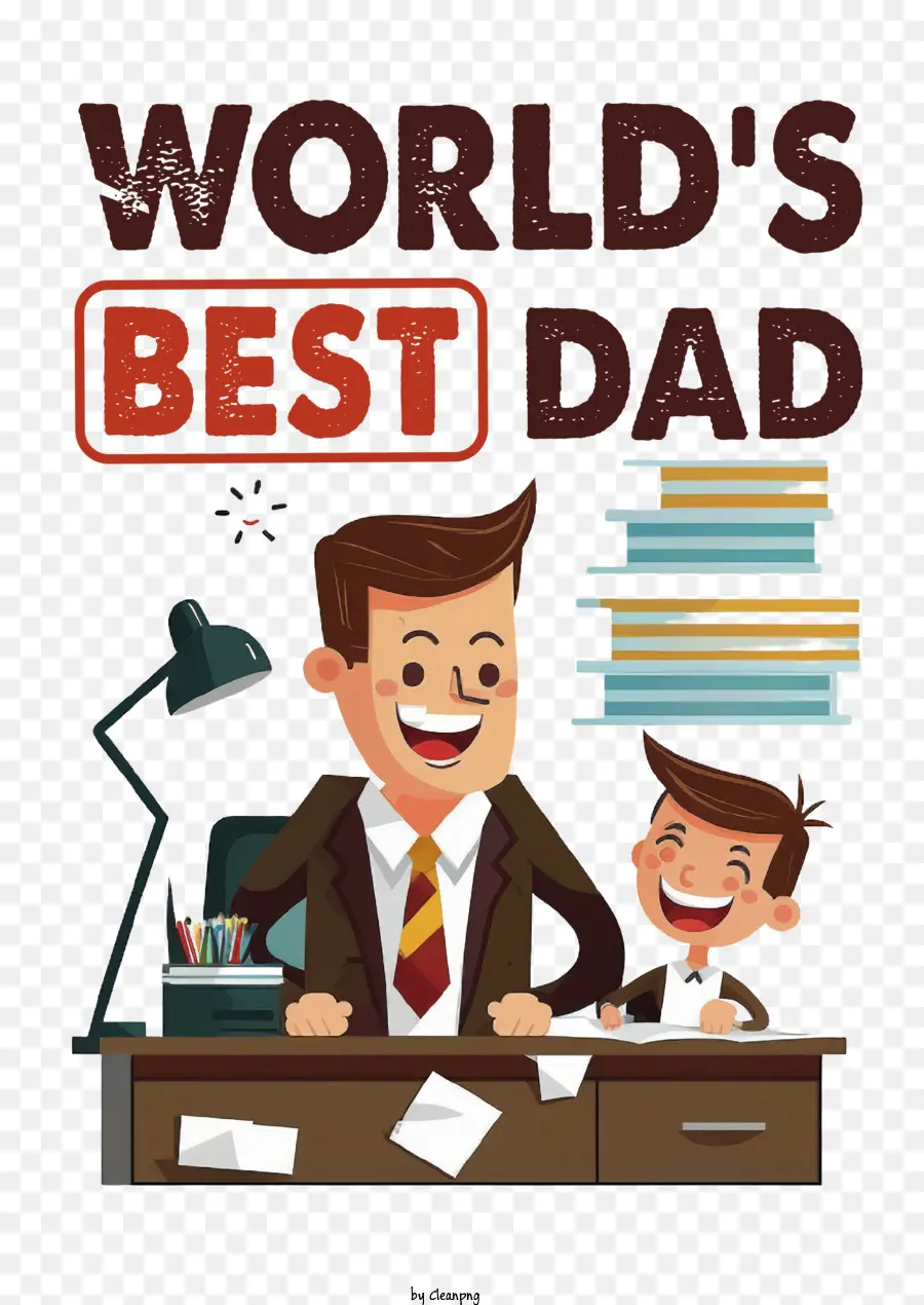 Meilleur Papa，Pour La Fête Des Pères PNG