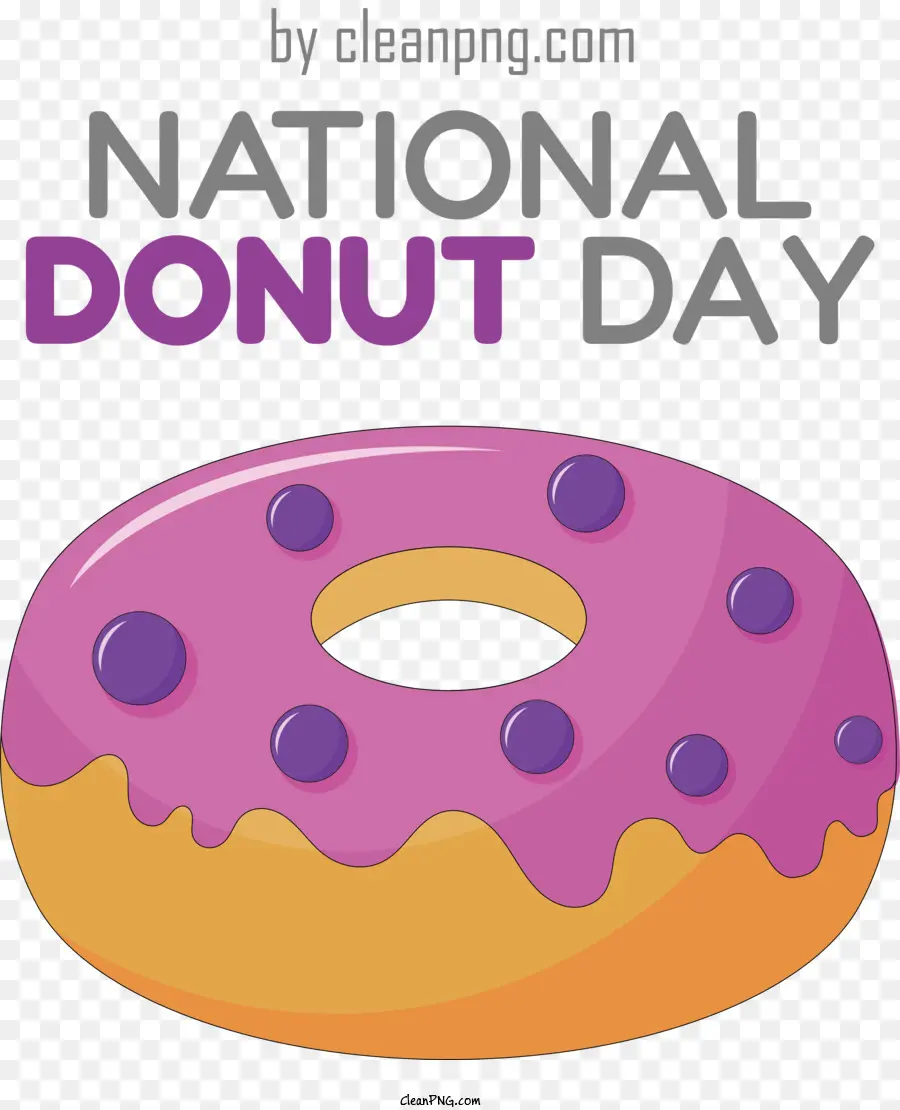 Journée Nationale Du Beignet，Donut PNG