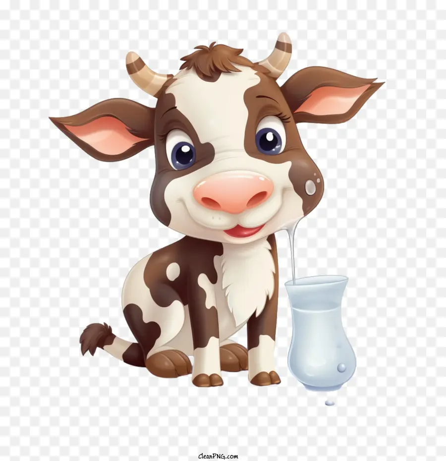 Vache，Vache Mignonne PNG