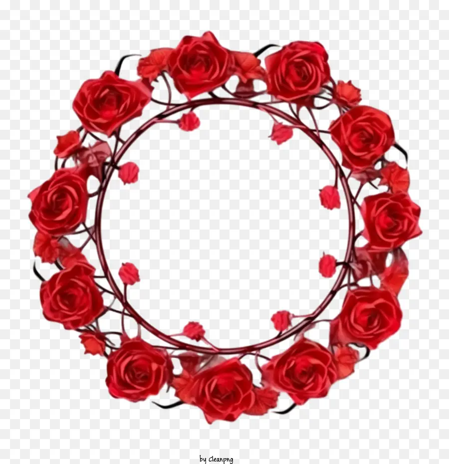 Rose Cadre，Cadre Floral PNG