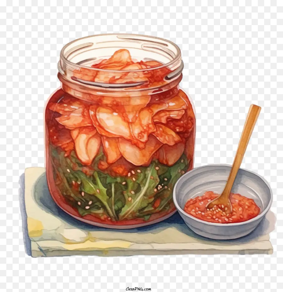 Nourriture Coréenne，Kimchi PNG