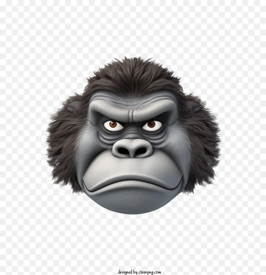 Gorille，Emoji Gorille PNG