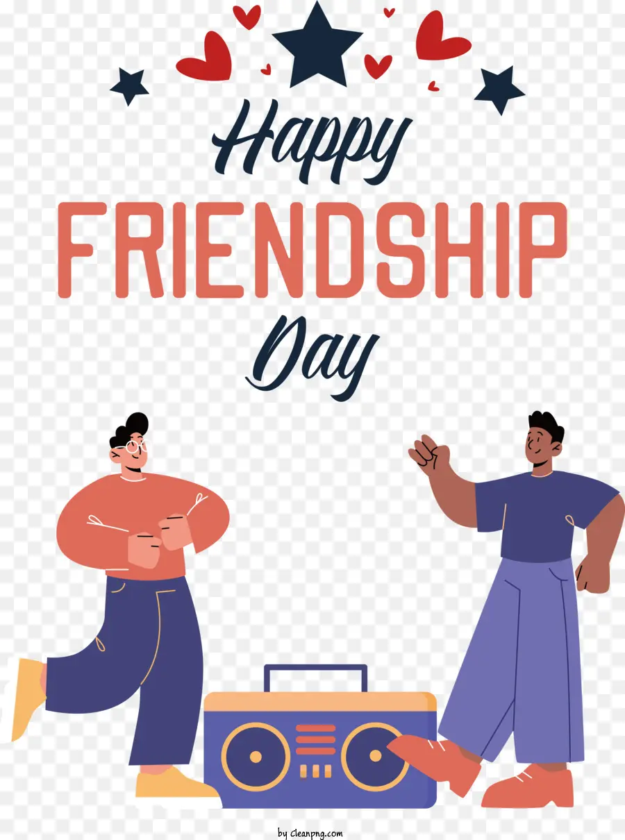 La Journée De L'amitié，Amis PNG