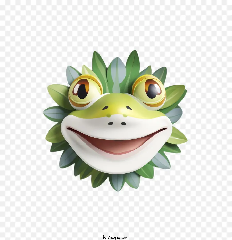 Grenouille，Visage De Grenouille PNG