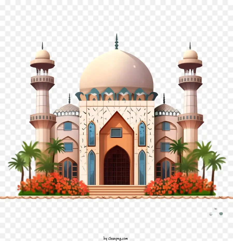 Mosquée，L'architecture Islamique PNG