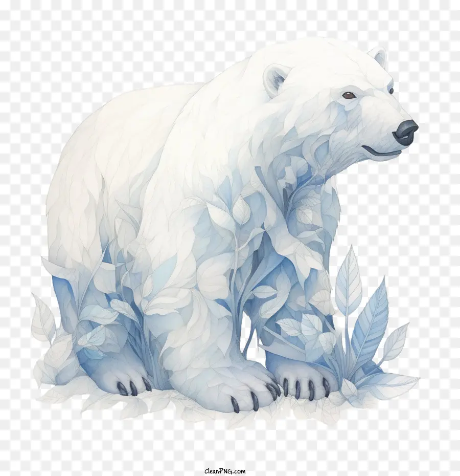 L'ours Polaire，Ours Blanc PNG