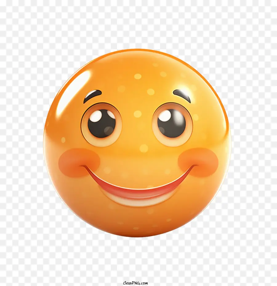 Emoji Visage Souriant，Visage Souriant PNG