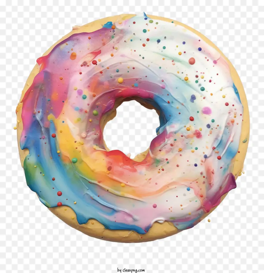 Donut，Coloré PNG