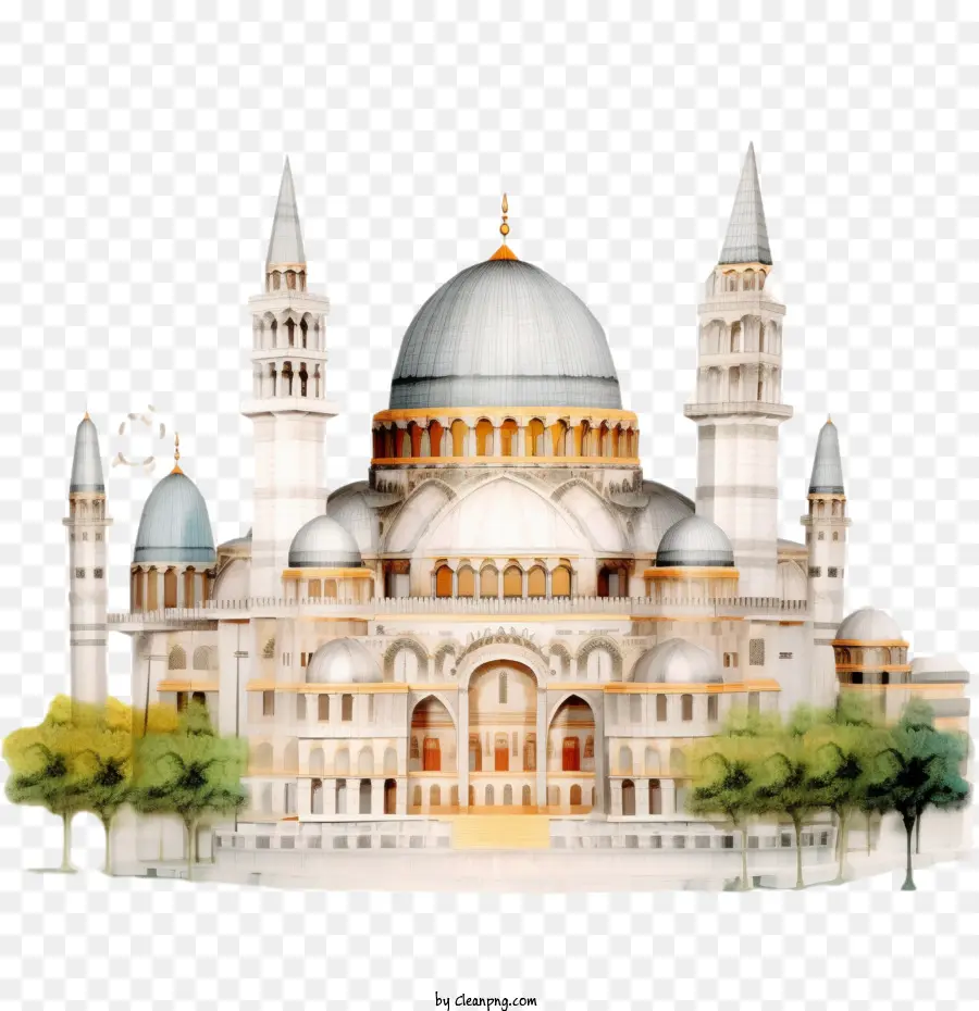 Mosquée，L'architecture Islamique PNG