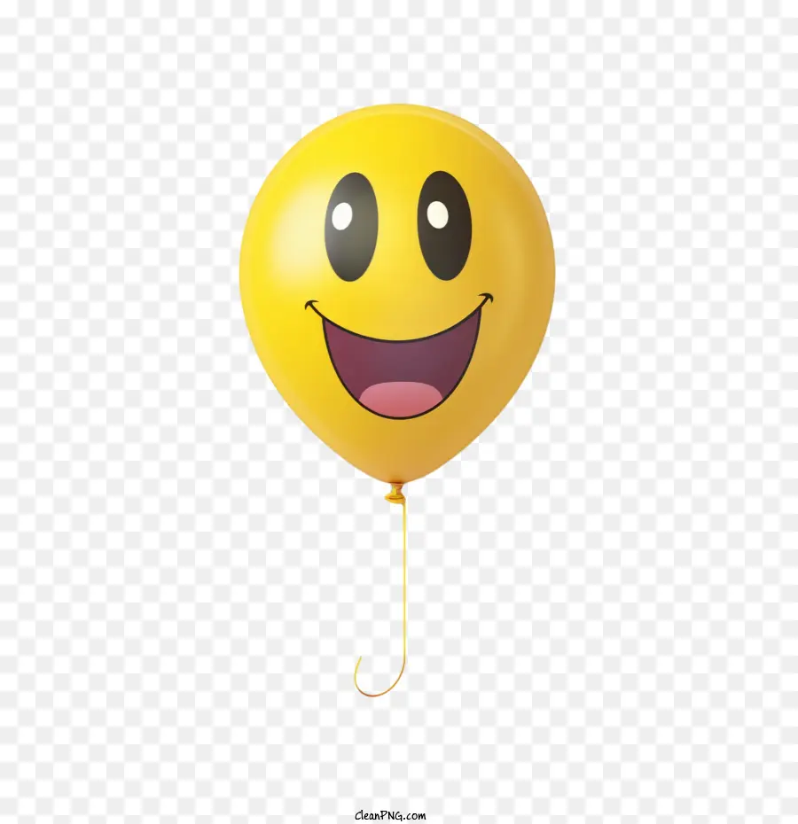 Emoji Ballon，Ballon Jaune PNG