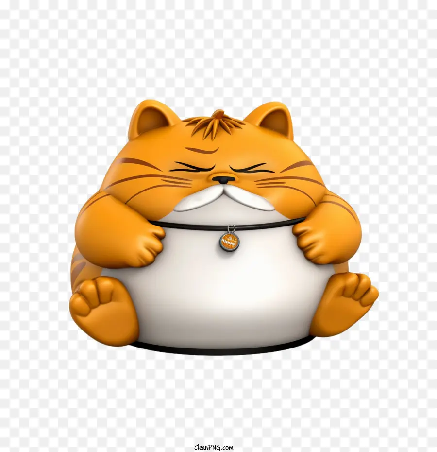 Chat Emoji，Gros Chat PNG