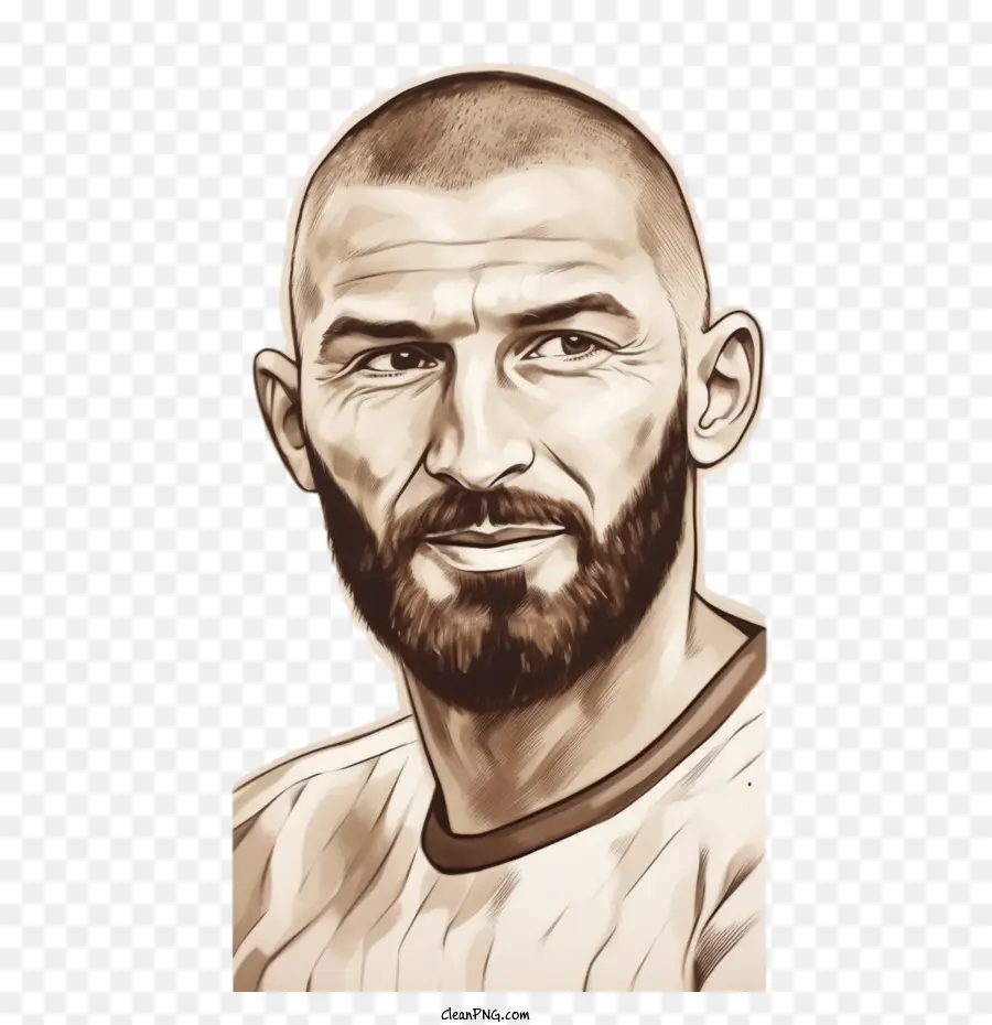 Karim Benzema，Portrait PNG