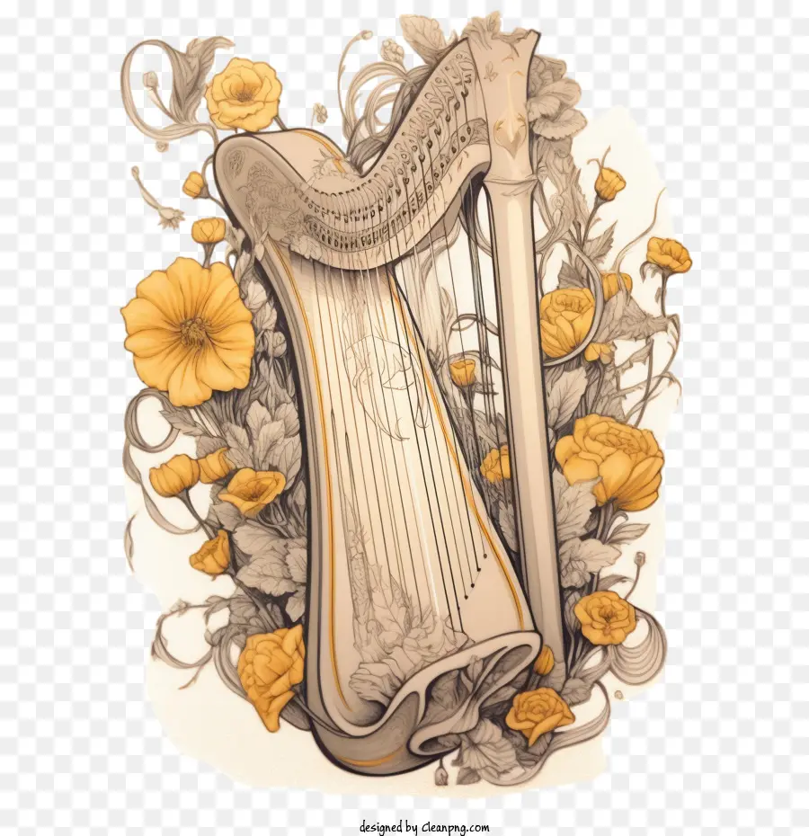 Harpe，Instrument PNG