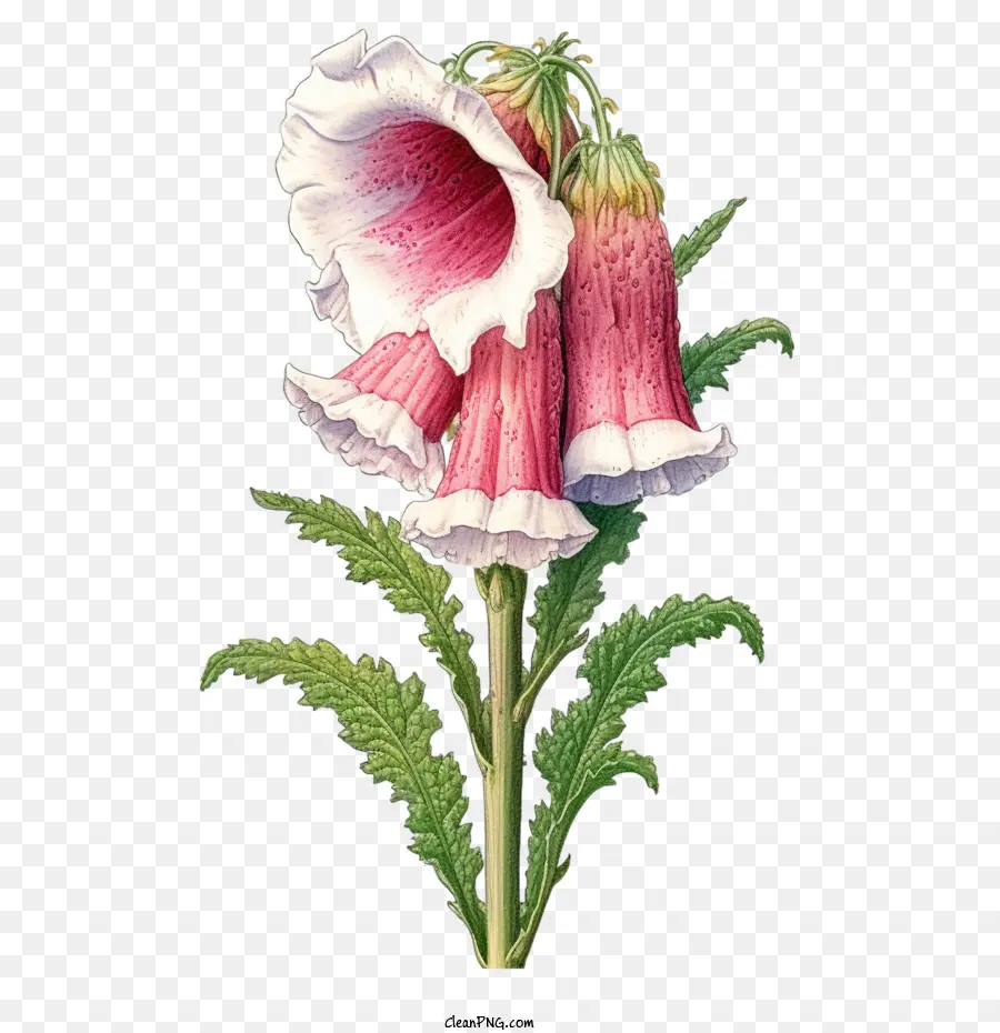 Fleur De Glore De Renard，Fleur Rose PNG