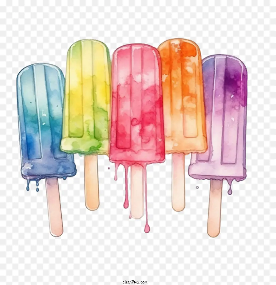 Popsicle，La Pastèque PNG