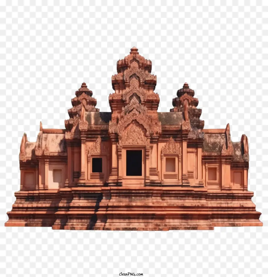 Cambodge，Ancien Bâtiment PNG