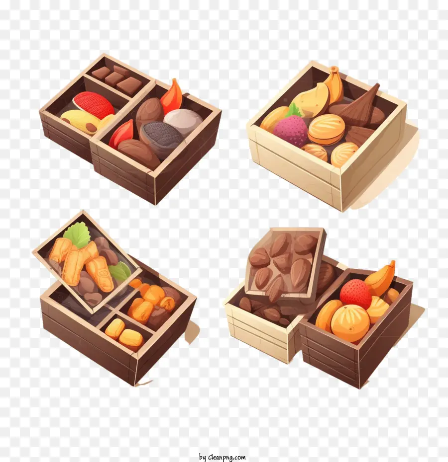 Chocolat，Boîte De Chocolat PNG