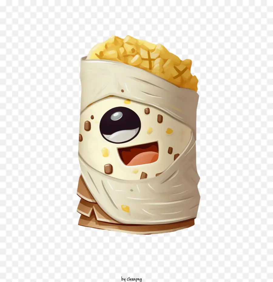 Burrito，La Nourriture Mexicaine PNG