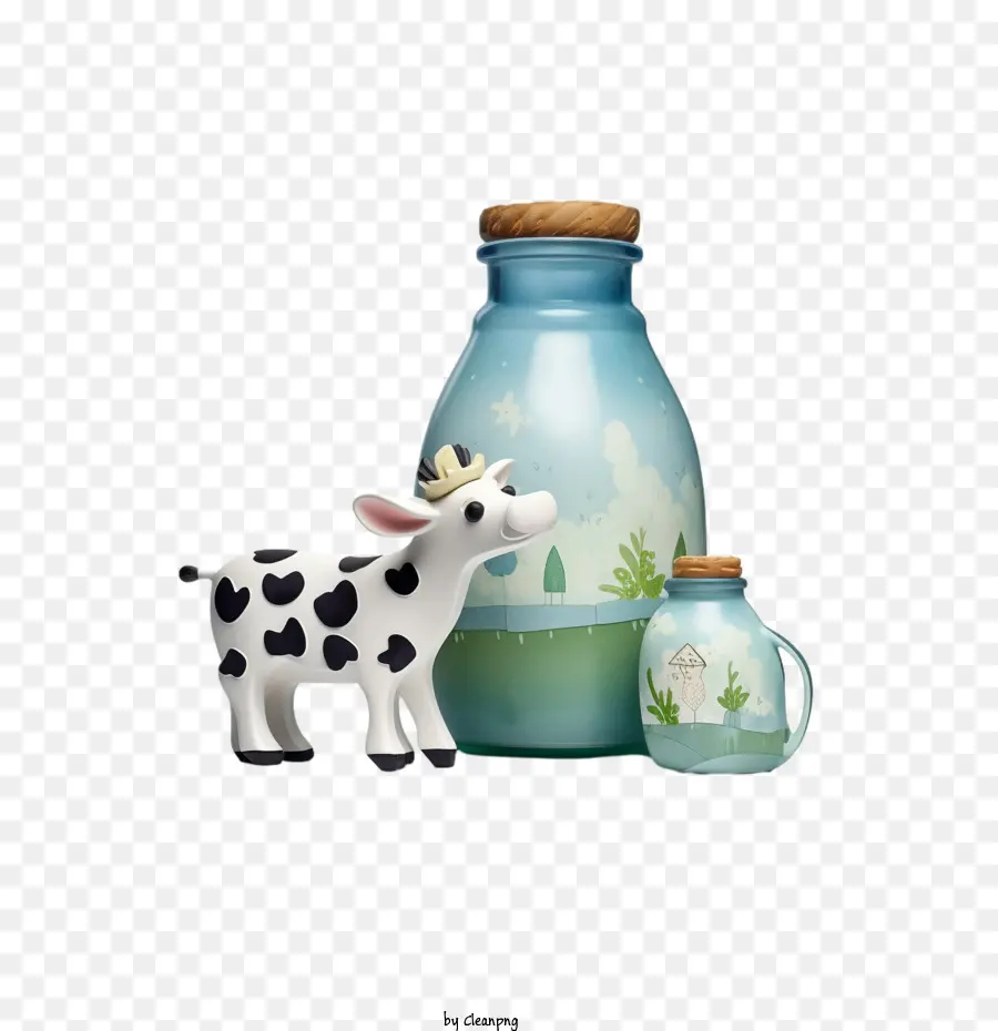 Vache，Lait PNG