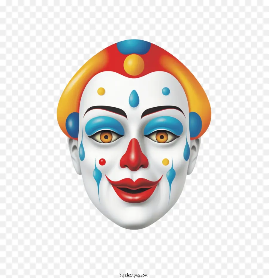 Visage De Clown，Clown PNG