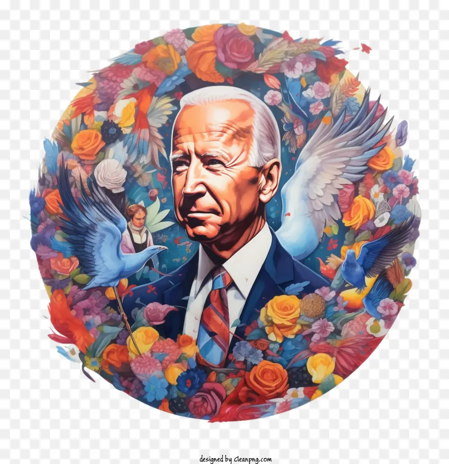 Biden，Portrait PNG