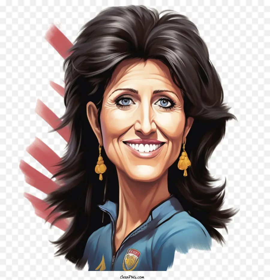 Nikki Haley，Femme PNG