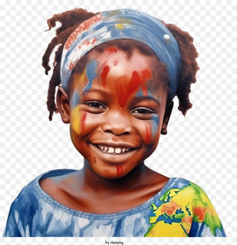 Enfant Africain，Jeune Fille Africaine PNG