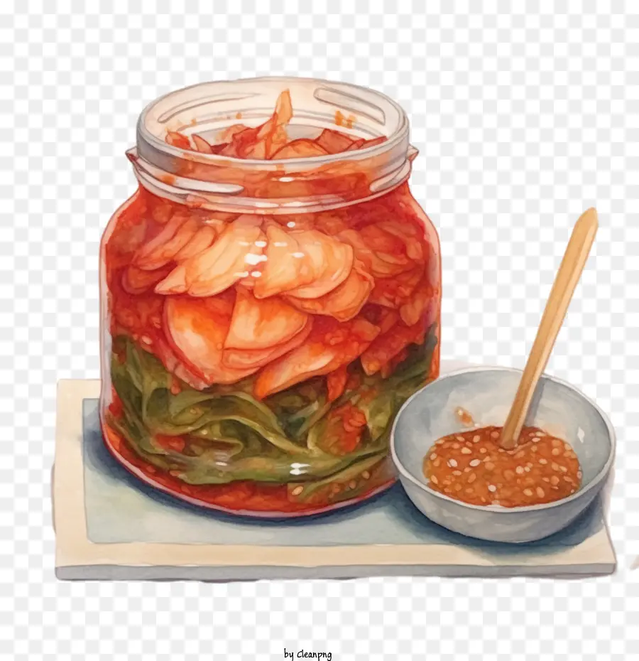 Nourriture Coréenne，Kimchi PNG