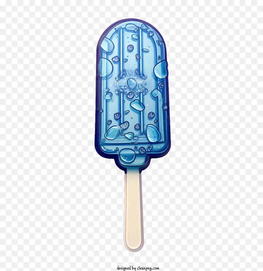 Glace à L'eau，Glace Bleue PNG