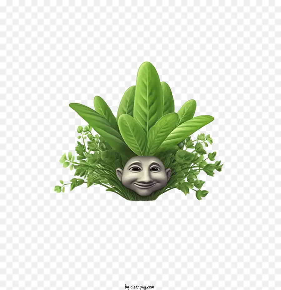 Herbe，Portrait De Légumes PNG