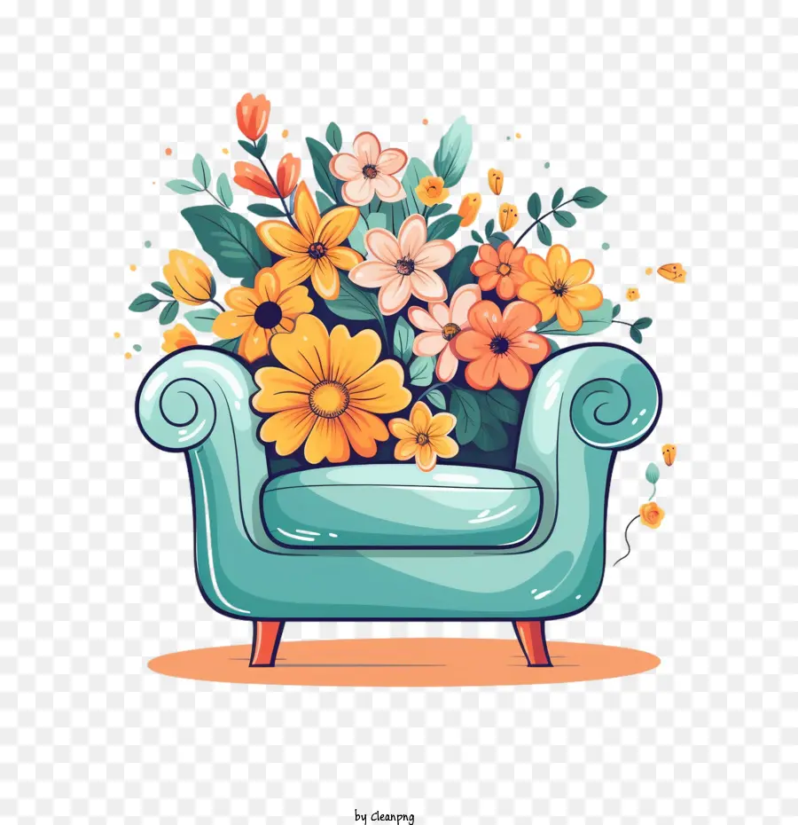 Fauteuil，Jardin PNG