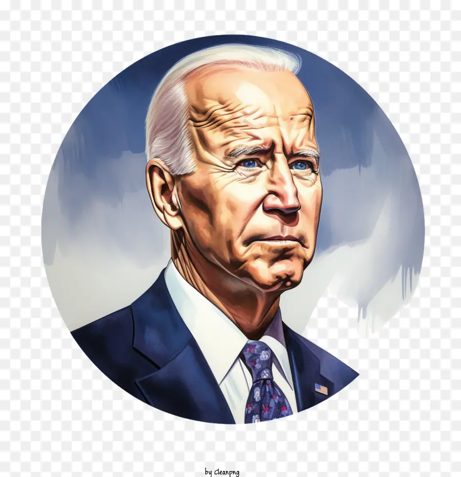 Biden，Portrait D'un Homme PNG