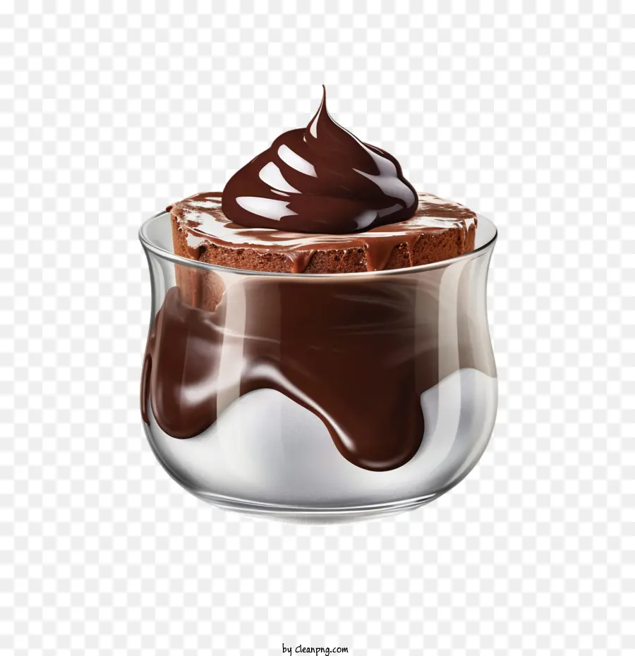 Pudding Au Chocolat，Pudding PNG