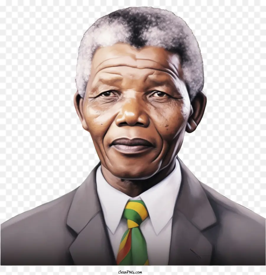 Nelson Mandela，Portrait PNG